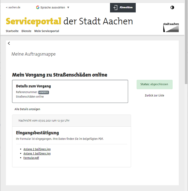 Ulrich Simons - Stra&szlig;ensch&auml;den